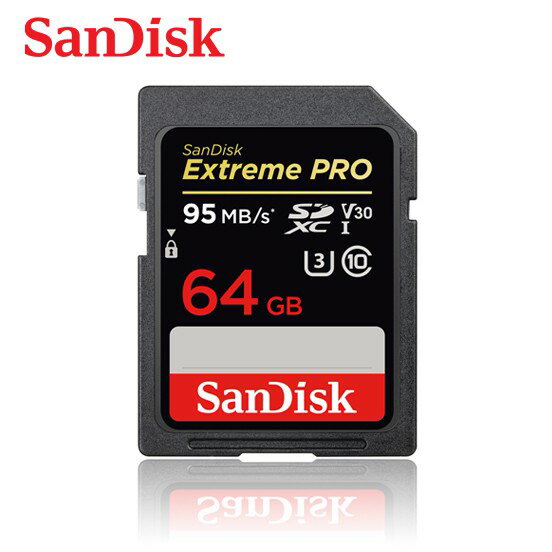 SANDISK 64G V30 Extreme PRO SDXC UHS-I U3 專業攝影錄影師高速記憶卡