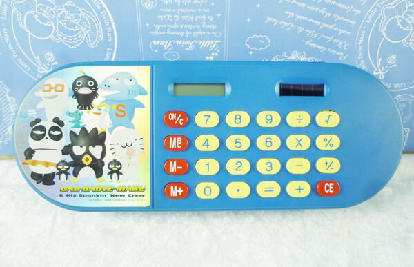【震撼精品百貨】Bad Badtz-maru 酷企鵝 鉛筆盒附計算機【共1款】 震撼日式精品百貨