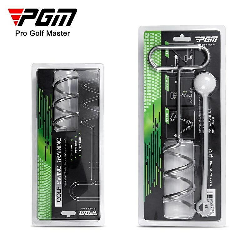 PGM 螺旋插地旋轉球高爾夫揮桿/切桿練習器 旋轉平面衝擊訓練器 - HL010