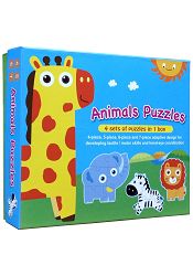 草原動物大拼圖(Animals Puzzles) | 拾書所