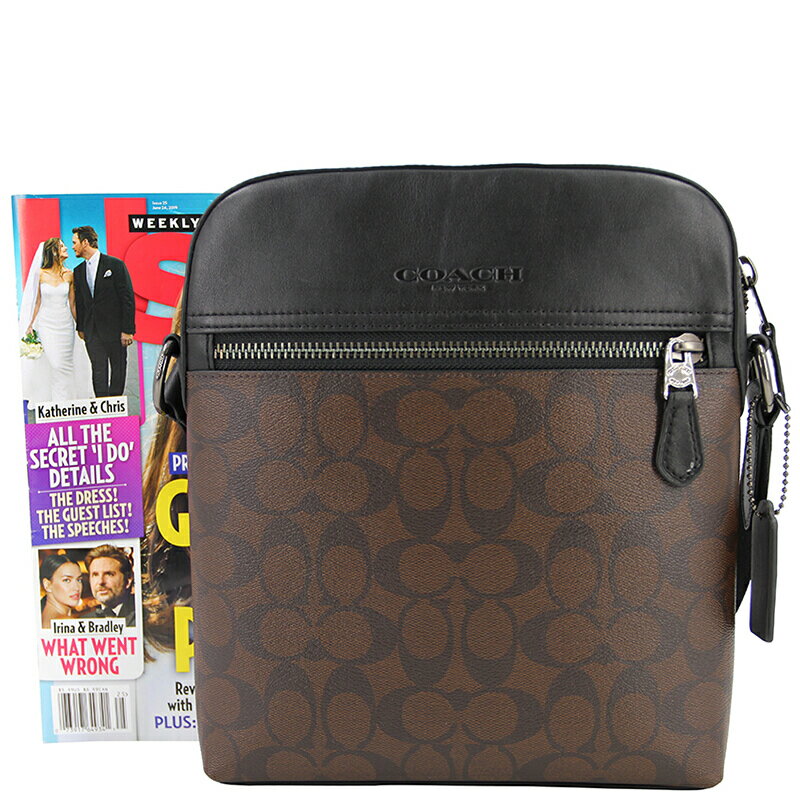 COACH男士C紋拼皮肩背斜跨包 斜背包F73336  (預購)~【 菲尼斯 國際精品 ★ APP下單天天10%點數回饋 】 9