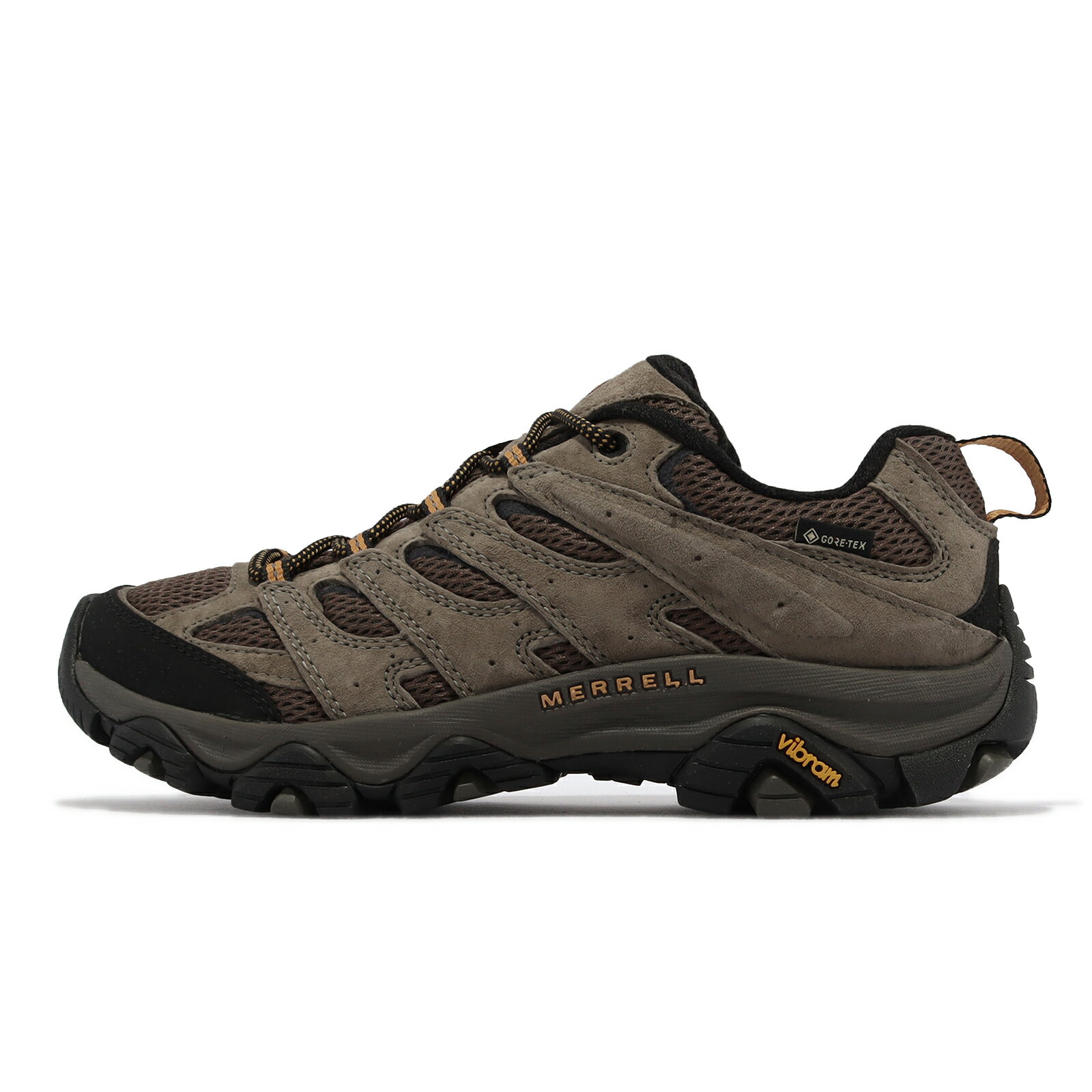 Merrell 登山鞋 Moab 3 GTX 棕 橘 男鞋 防水 越野 戶外 郊山 黃金大底