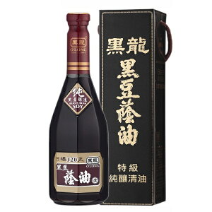 黑龍 特級黑豆蔭油(清油) 600ml/瓶