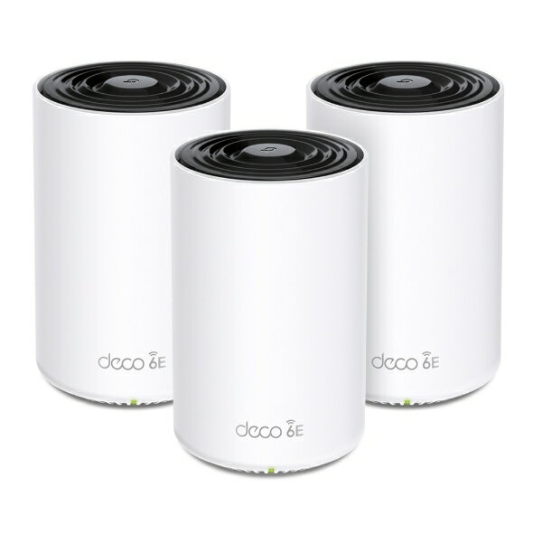 TP-LINK Deco XE75 Pro AXE5400 Wi-Fi 6E 三頻 Mesh 無線路由器 分享器(三入組)