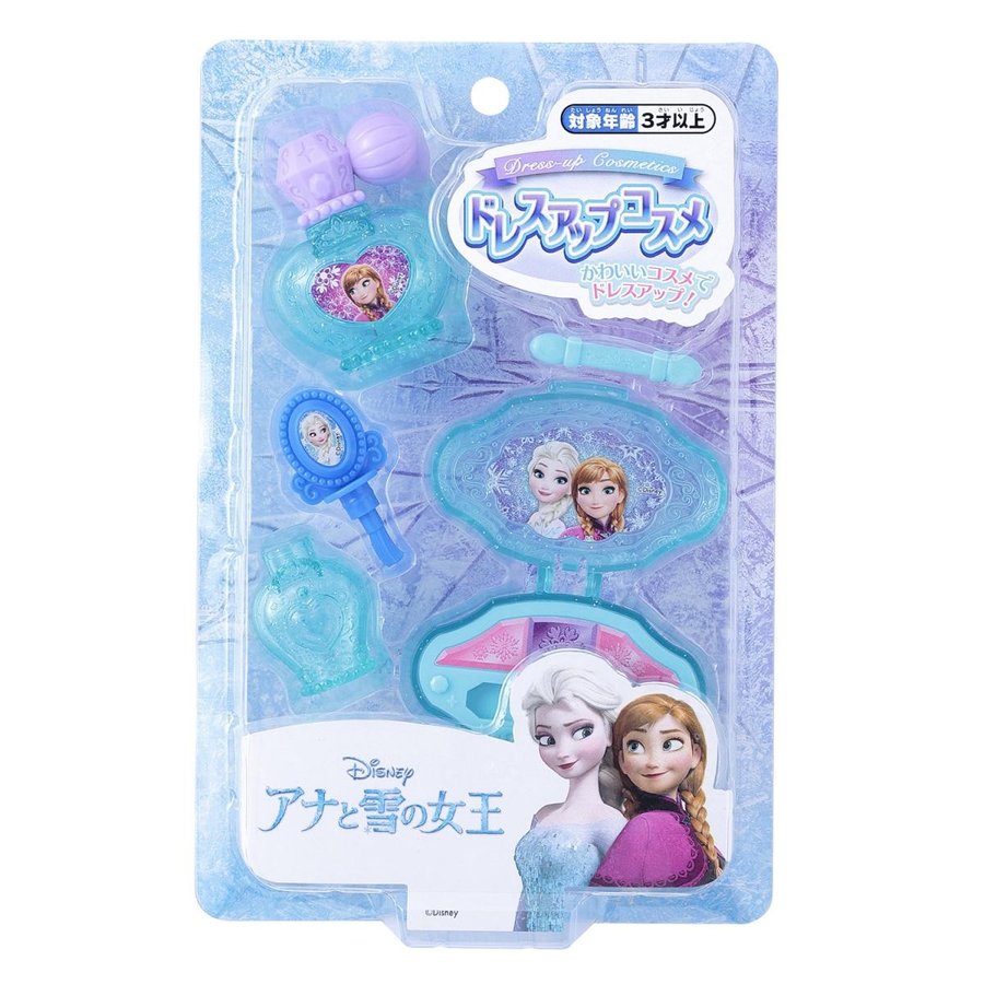 真愛日本 香水化妝玩具組 冰雪奇緣 艾莎 安娜 HT61 公主 玩具 親子遊戲 st安全玩具 兒童玩具