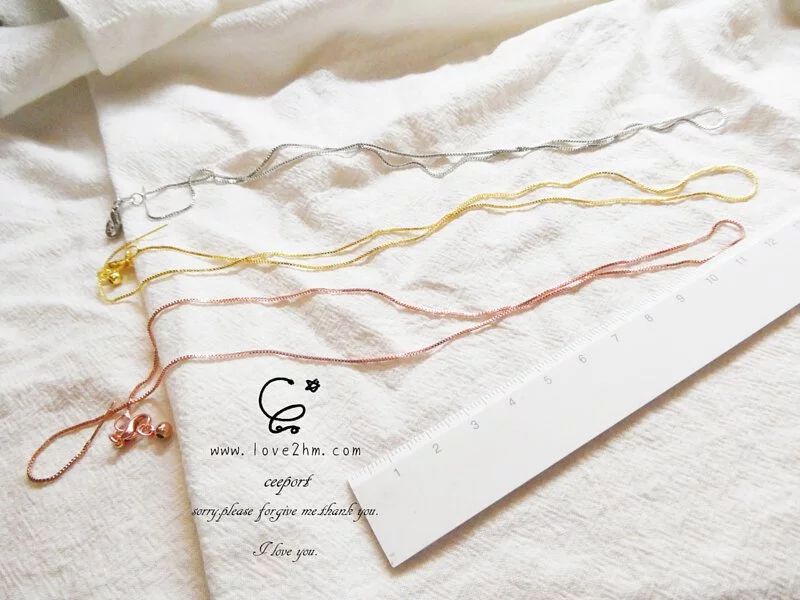 316L鋼鍊-盒子針鍊 白鋼鍊子 316L白鋼 晶晶工坊-love2hm 3