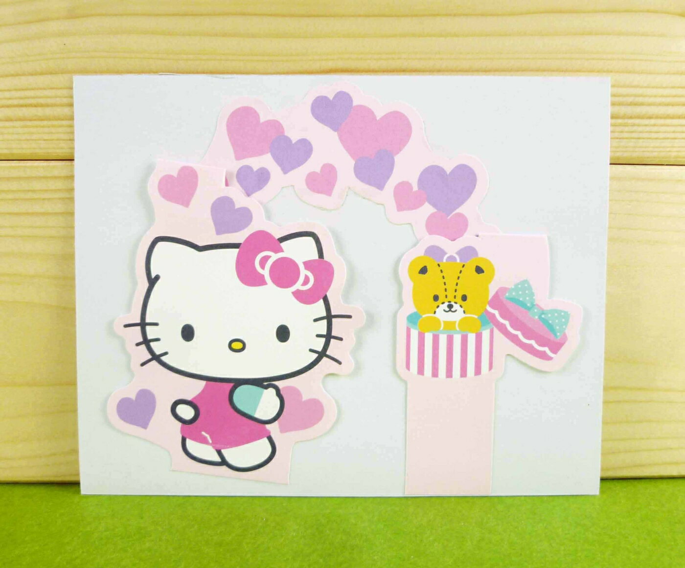 【震撼精品百貨】Hello Kitty 凱蒂貓 卡片-小熊(M) 震撼日式精品百貨