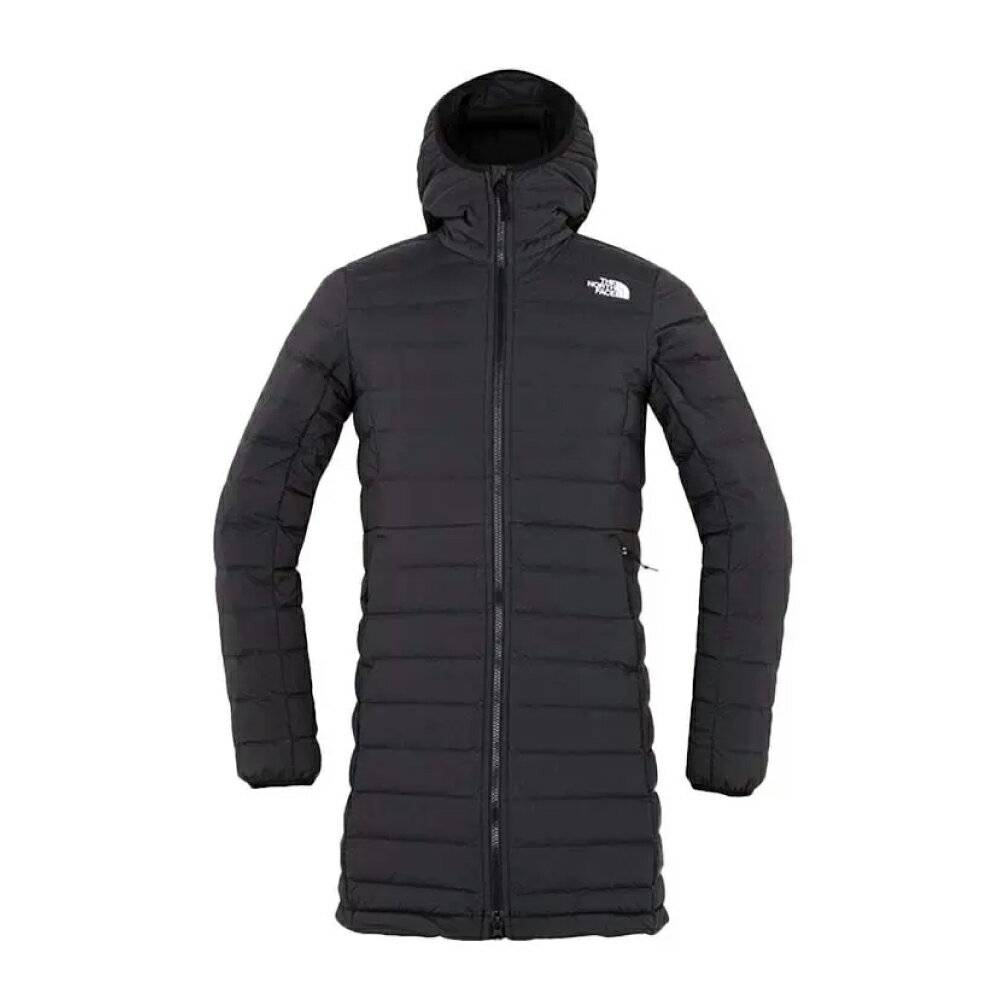 The North Face 女600FP 長版羽絨外套AP《黑色》】7QW8/羽絨衣/保暖