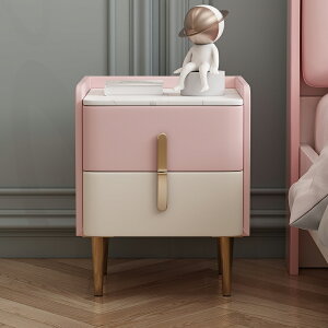 免安裝純實木超窄兒童床頭柜小型簡約輕奢網紅北歐臥室收納柜