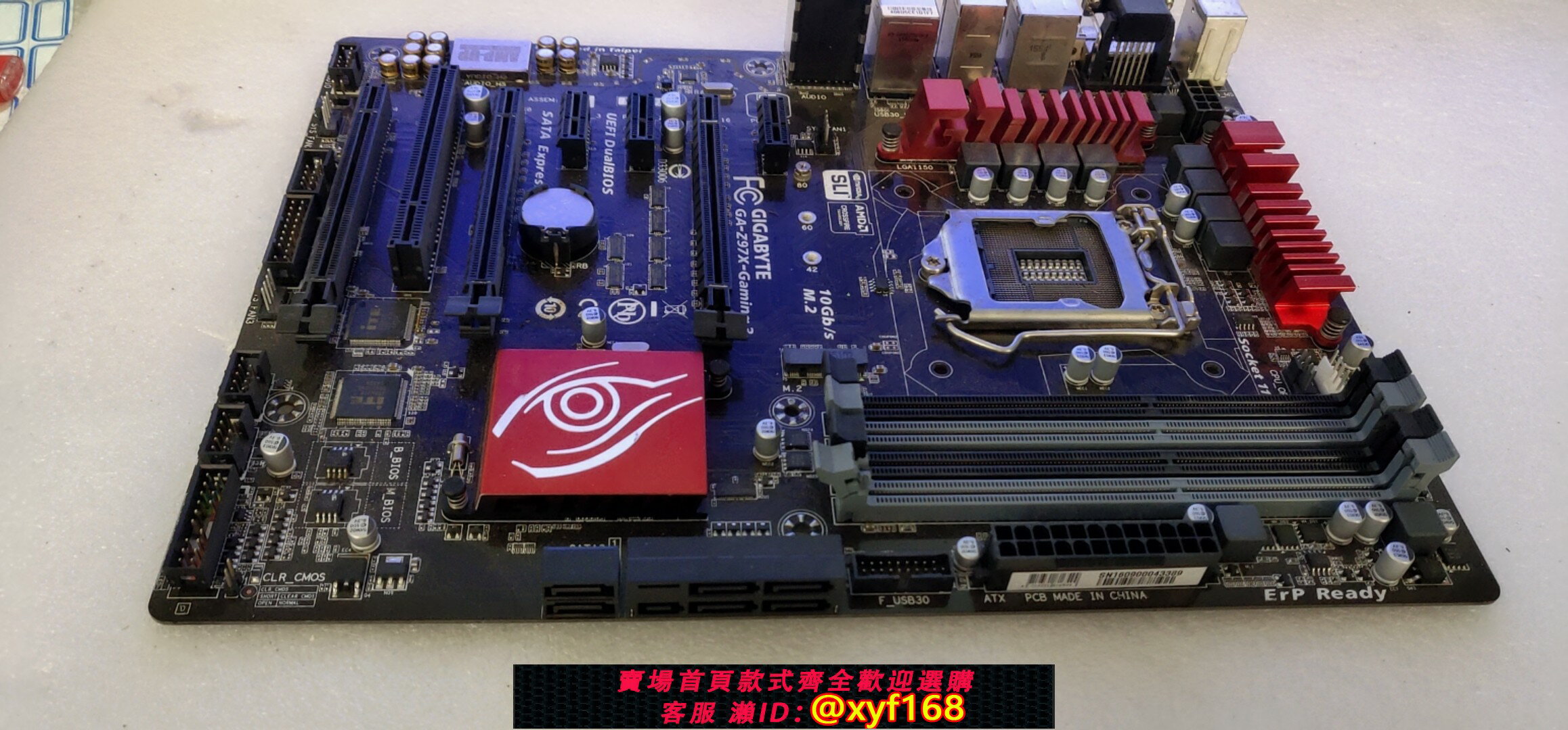 {保固一年 可打統編}技嘉GA-Z97X-Gaming 3 DDR3 1155介面 Z97豪華大板 HDMI DVI介面