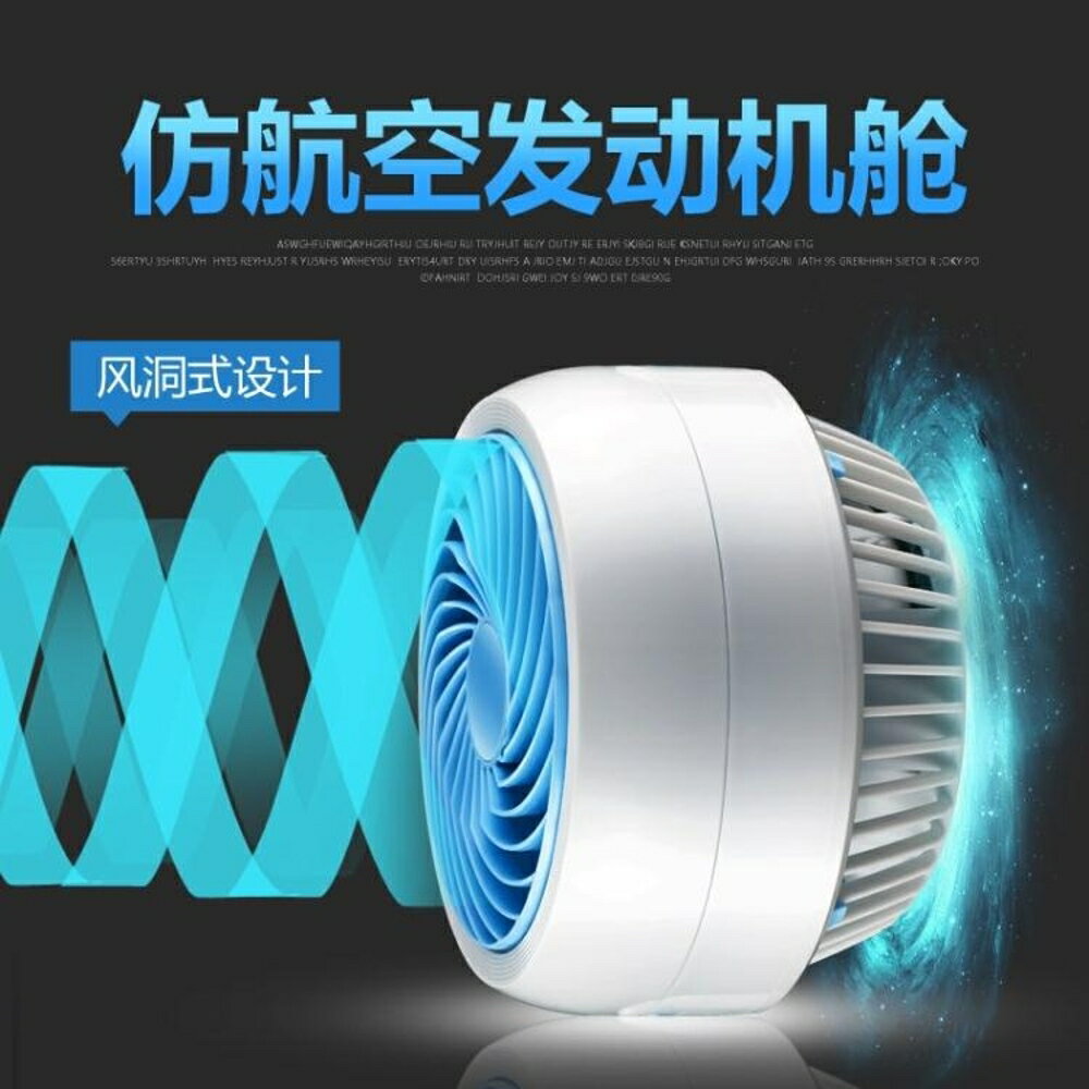 德國電風扇家用靜音空氣循環扇學生宿舍臺式風扇換氣檯扇渦輪對流DF 清涼一夏鉅惠