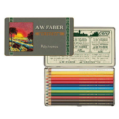 【FABER-CASTELL】輝柏 111年紀念版油性色鉛筆 12色 / 盒 211001