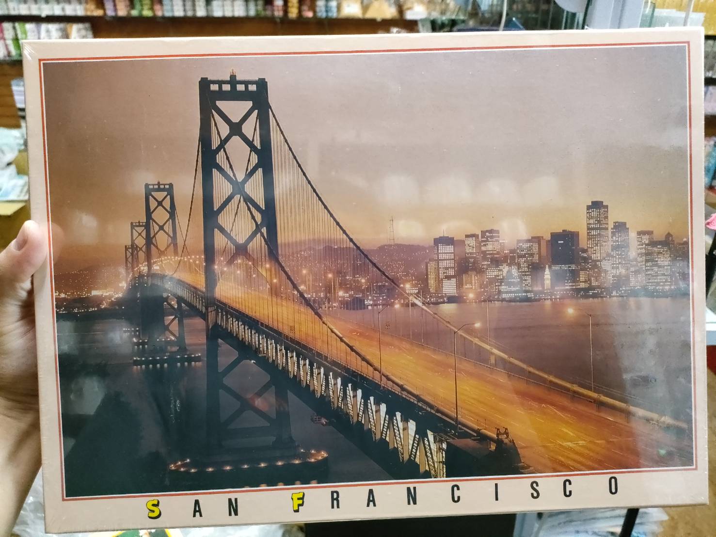 HM - 台灣製拼圖1000片-San Francisco 海灣大橋 HM100-32