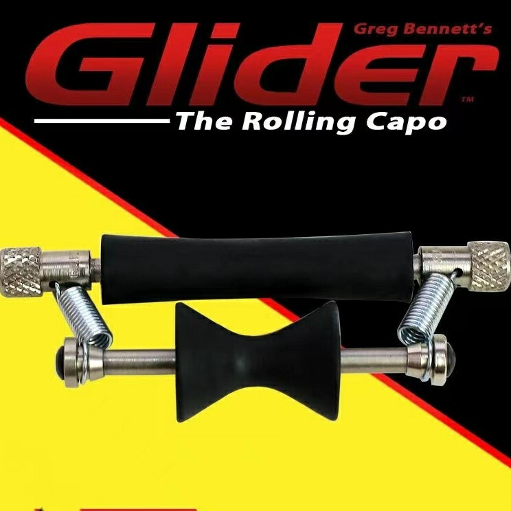 變調夾 Glider Rolling Capo電木吉他可移動滾動滑動變調夾吉他專用