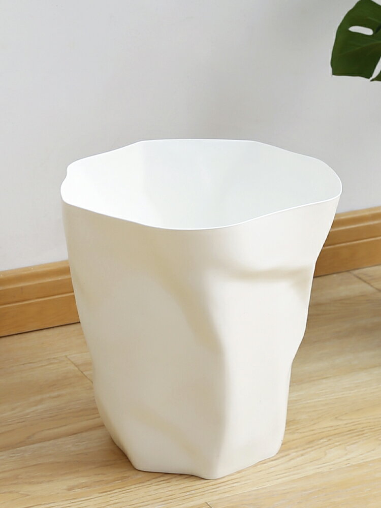 塑料垃圾桶家用 簡約現代無蓋創意時尚日式衛生間客廳臥室個性ins