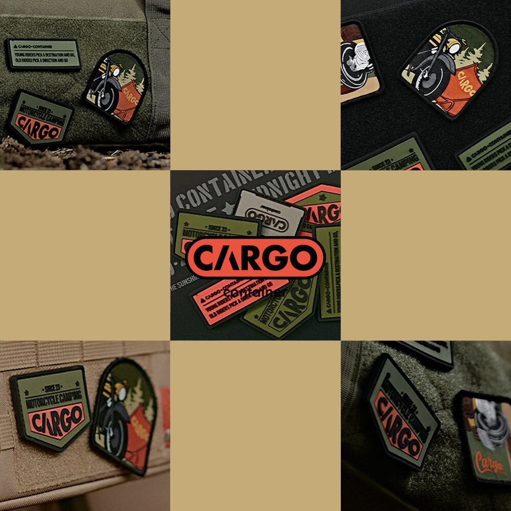 CARGO 工業風徽章 露營裝飾 魔鬼氈 刺繡貼 布章 臂章 LOGO 戶外 露營 逐露天下 逐露天下 | 逐露天下 露營戶外旅行用品 專賣 ...