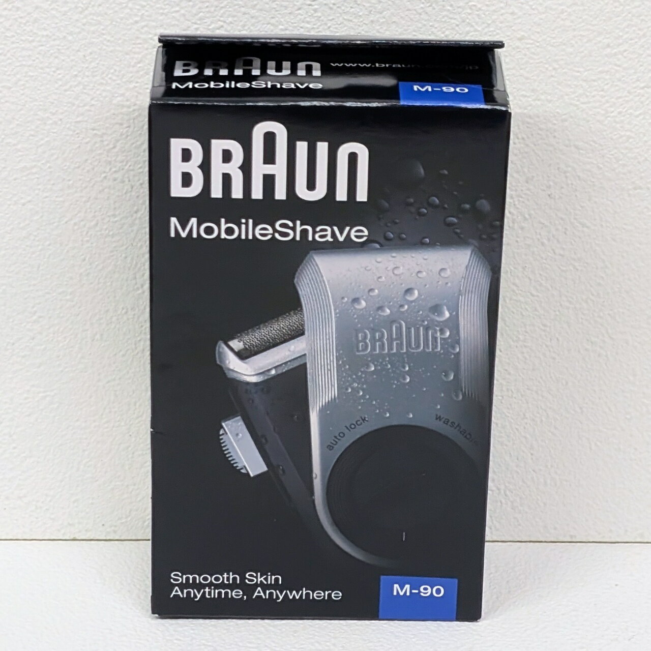 [6東京直購] BRAUN M-90 M90 電池式 電鬍刀 電動刮鬍刀 可水洗_FF1