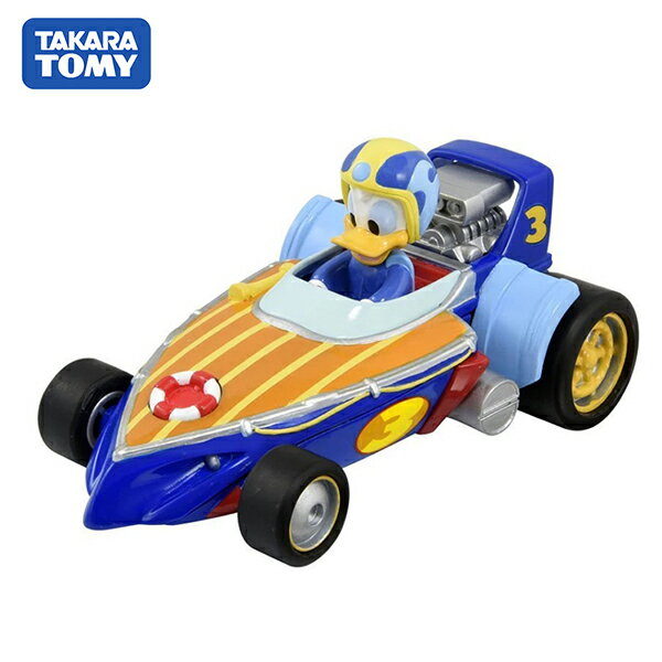 【日本正版】唐老鴨 迴力車 米奇妙妙車隊 玩具車 賽車 Donald Duck 迪士尼 Disney - 117179