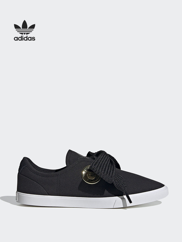 Adidas阿迪達斯正品 SLEEK 三葉草女子舒適休閒板鞋 FV0741