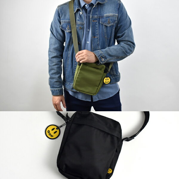 小方包 笑臉吊飾輕旅隨身側背包【NZC64】