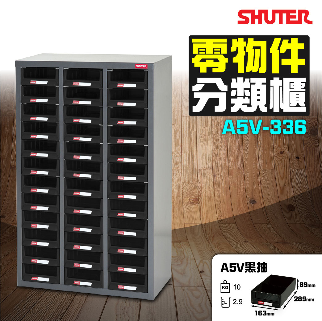 勁媽媽商城-樹德A5V-336 36格抽屜 樹德專業零件櫃櫃子 金屬櫃 防鏽 落地櫃 工具零件分類櫃