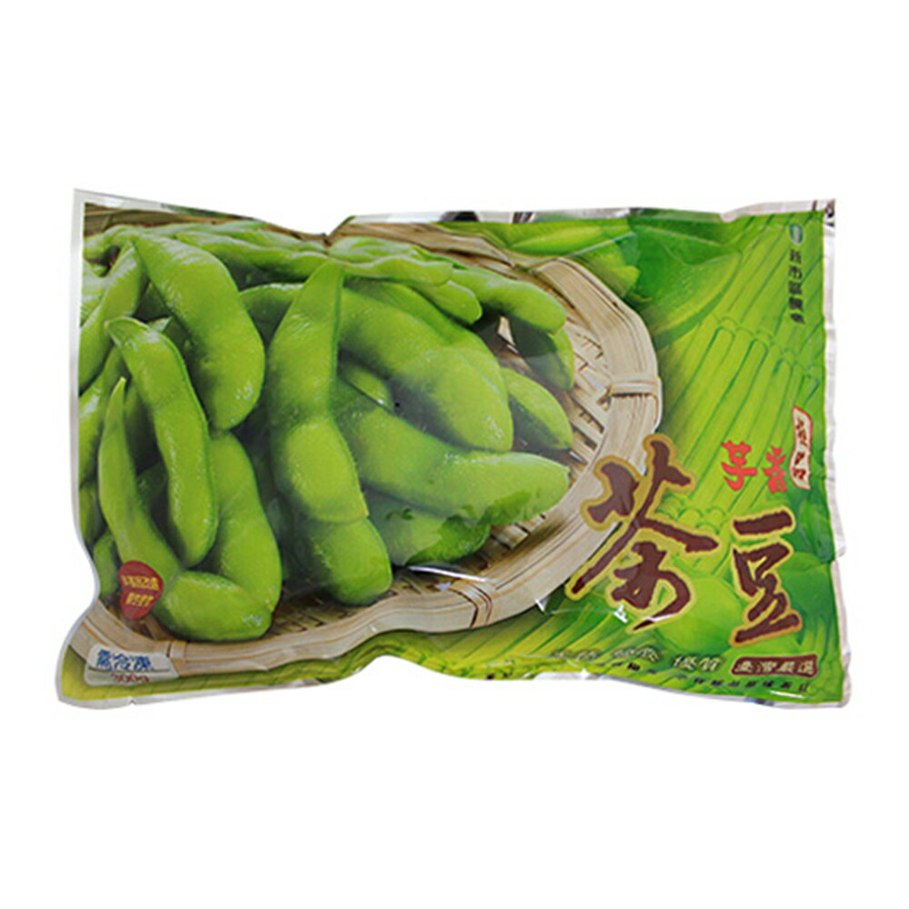 【新市農會】芋香茶豆莢300gX6包. 冷凍熟食. 冷凍宅配免運費