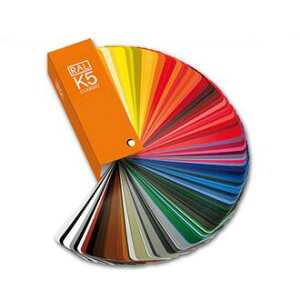 德國 RAL 勞爾 經典 K系列 色卡 RAL Classic Color K5 Semi-matt (4碼215色單頁單色) /本 K5 半光澤