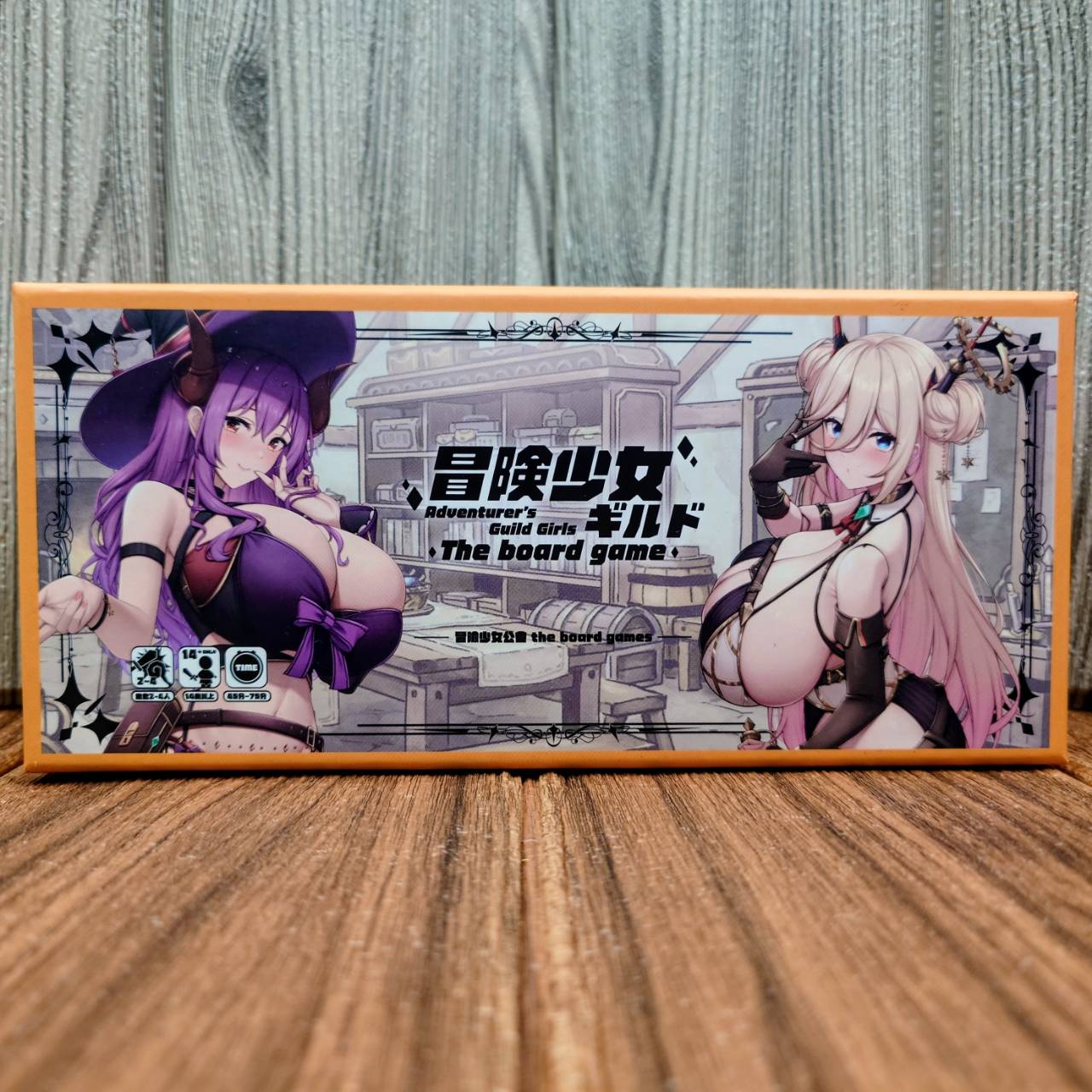【桌遊侍】冒險少女公會《免運.再送充足牌套》正版實體店面快速出貨 牌組構築.卡牌遊戲.策略桌遊.同人桌遊.台灣原創
