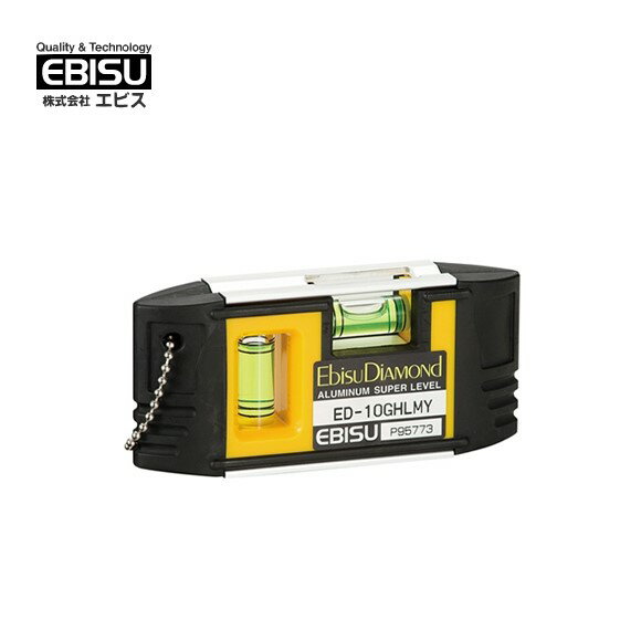 EBISU  4吋 防震強磁水平尺 ( ED-10GH LMY )【APP滿額下單10%點數(單一帳號最高1500點)】8/31止