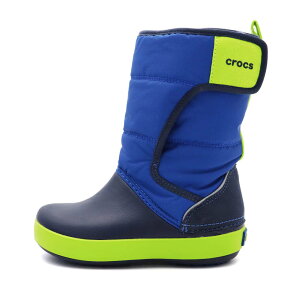 Crocs lodgepoint snow 卡駱馳 中筒靴 防水 中童 海軍藍 Y1046 (204660-4HD)