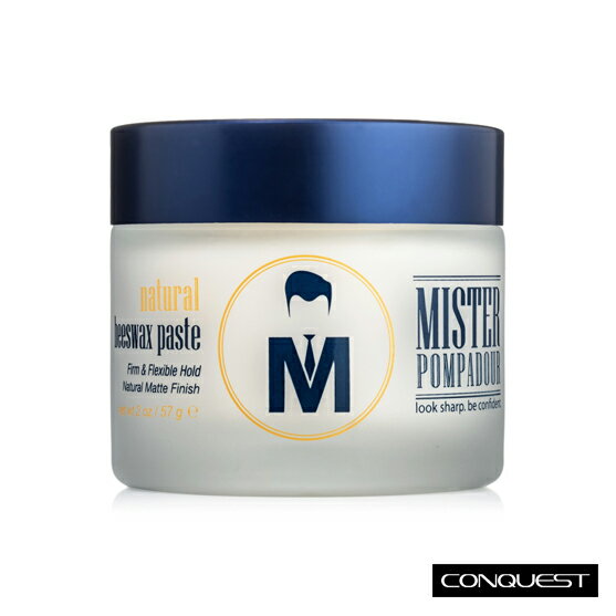 【 CONQUEST 】Mister Pompadour Natural Beeswax Paste 有機萃取蜂蠟髮蠟