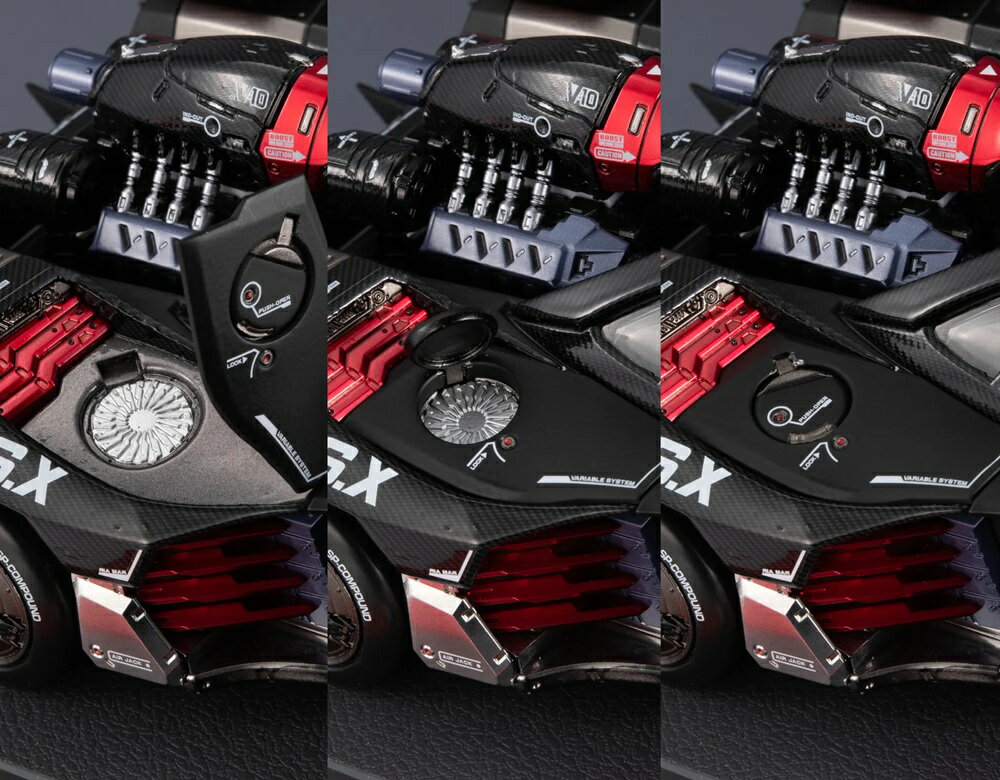 【御玩家】[預購2027年第一季暫定] threeMega閃電霹靂車『VA Hi-SPEC UNITED 阿斯拉 G.S.X RS SIREN』黑色限定 暫定價 7