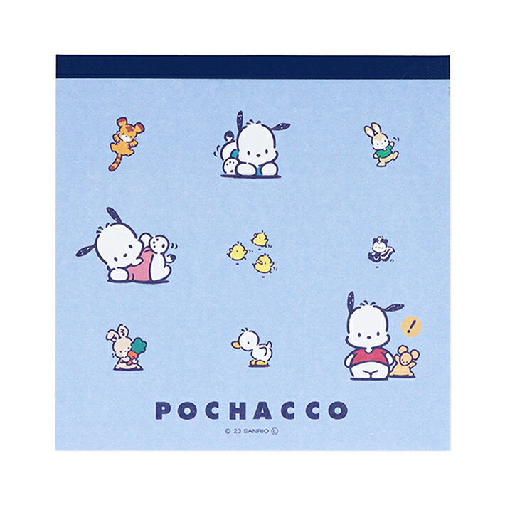 【震撼精品百貨】Pochacco 帕帢狗~日本三麗鷗Sanrio 帕恰狗方型便條本-復古*72110