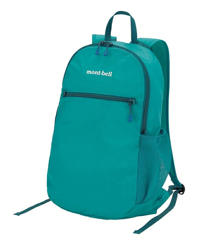├登山樂┤日本mont-bell Pocketable Light Pack 13 輕量摺疊背包 13L 青藍 # 1123977TQB