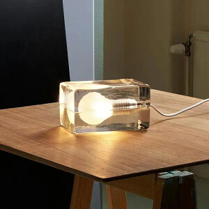 北歐設計 Block Lamp 冰塊燈創意桌燈台燈現代藝術小夜燈氛圍燈建案擺飾