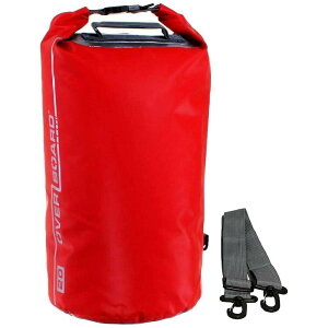 OverBoard 防水袋 OB1005R【野外營】20L Dry Tube紅 防塵袋 沙灘用 背包袋 PVC