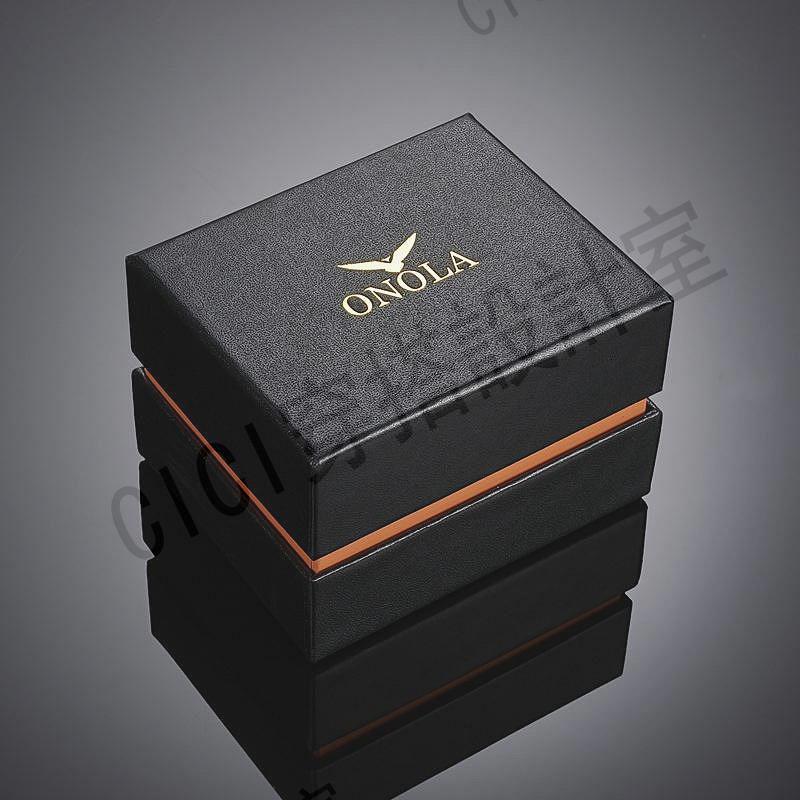 ONOLA 3815 新款 潮流 個性設計 滿鑽鑲鑽 防水 男士手錶 〔免費原裝禮盒〕【亞德機械五金家居】 1