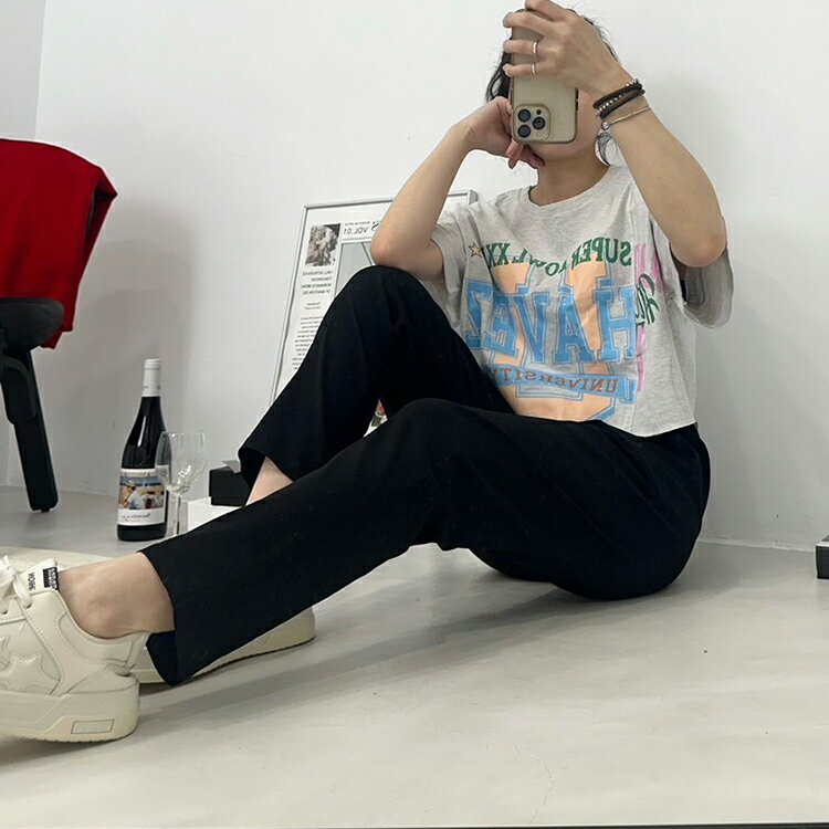 涼爽褲-透氣寬版涼爽褲(L-3L)  【B370316】 2