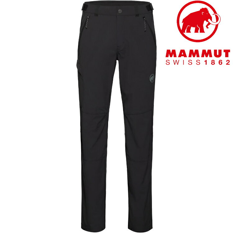 Mammut 長毛象 Runbold IV Pants 男款 軟殼長褲 1022-02580 0001 黑