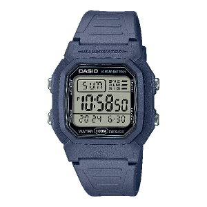 CASIO 卡西歐 W-800H-2AV 流線型數位時尚潮流腕錶 海藍色 36.8mm｜樂天領券折300★全館特惠中★指定刷卡回饋10%