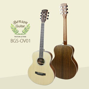 【保固+免運】 Benson BGS-OV01 旅行吉他 民謠吉他 木吉他 面單板吉他 單板吉他 38吋 台灣品牌