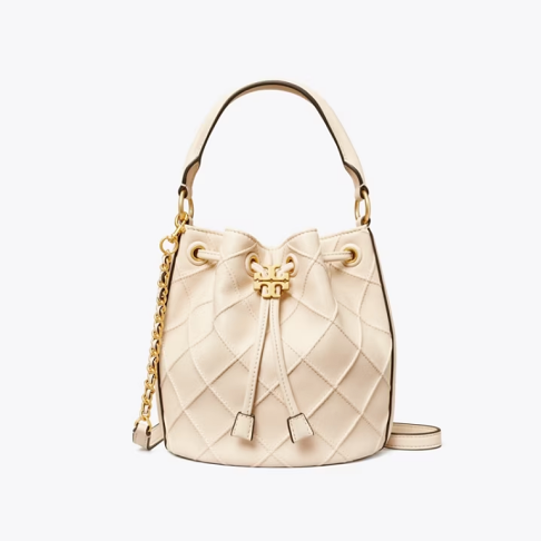 Tory burch mini fleming bucket bag online