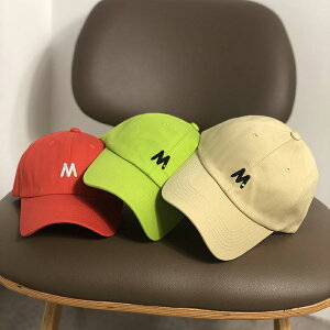 新款帽子太陽帽男女棒球帽韓版學生ins風字母刺繡情侶潮流鴨舌帽