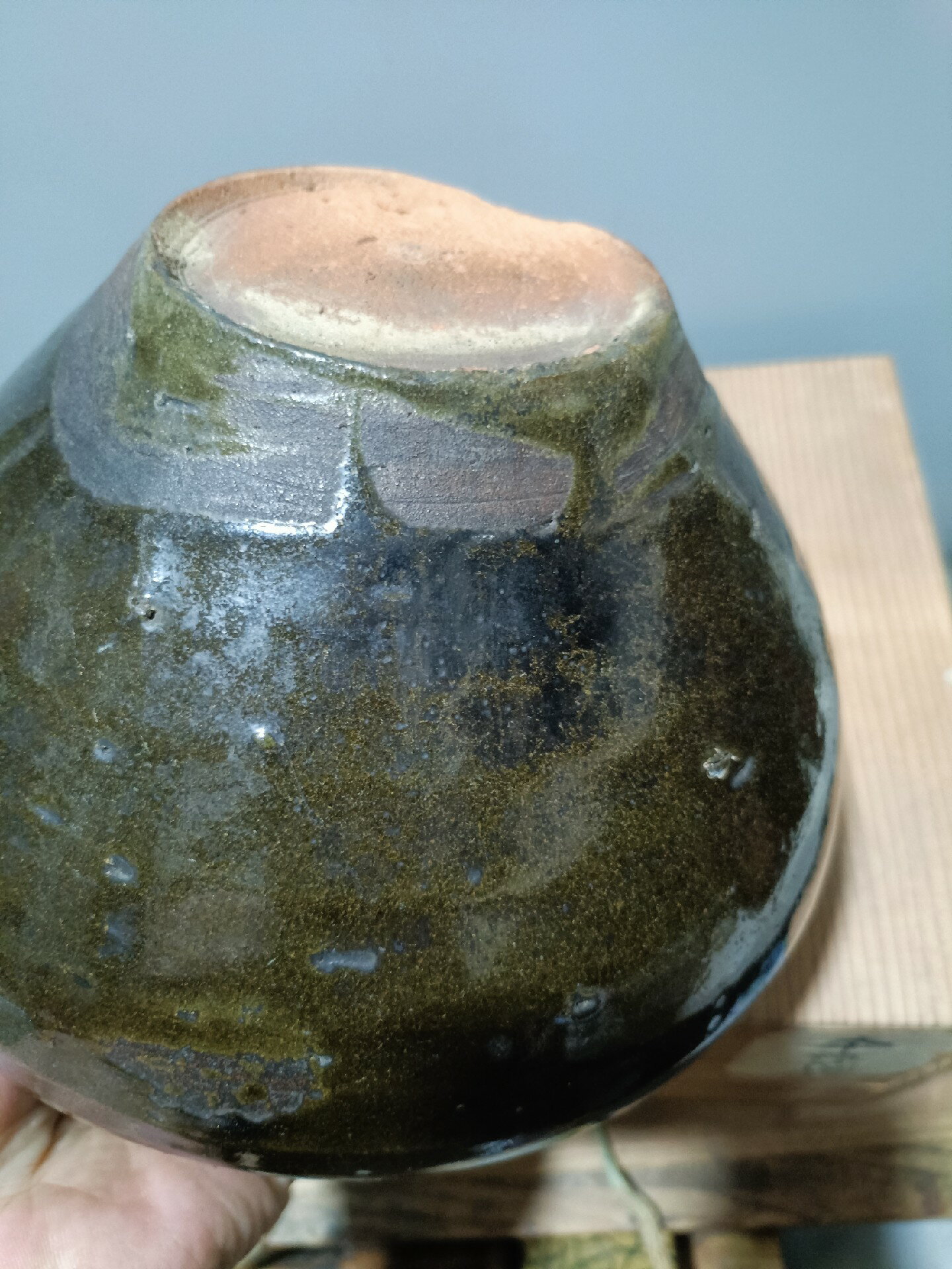 日本回流瓷器古董少見高麗李朝花瓶罐壺古陶器，保真包老，帶原盒