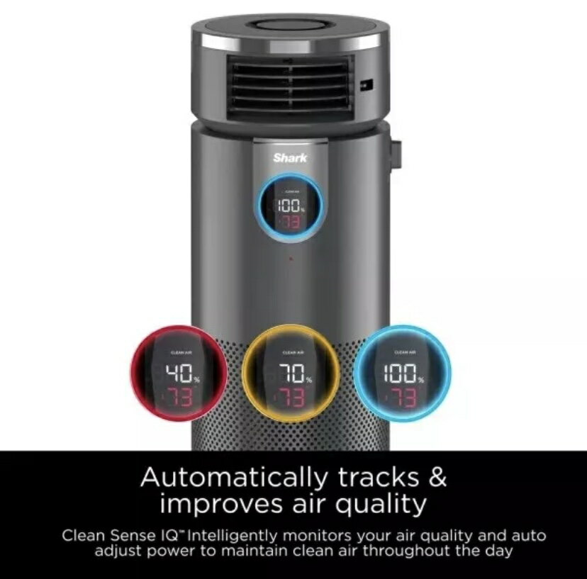 [現貨]美國直送 shark 3合1 空氣清淨機 加熱 空氣清淨 風扇 HC452