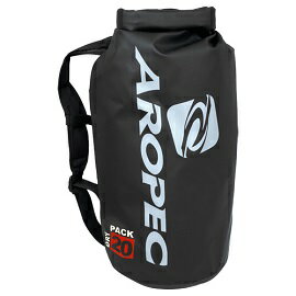 [AROPEC] 沙洲20L後背防水袋 黑 / 乾式袋 防水背包 / DBG-WG28-20L-BK