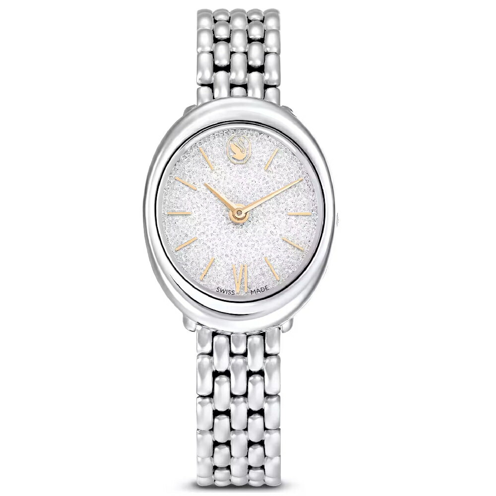 SWAROVSKI施華洛世奇 Imber 5717590 水晶錶盤腕錶 銀  37 x 30 mm｜樂天全館特惠中★指定刷卡回饋10%