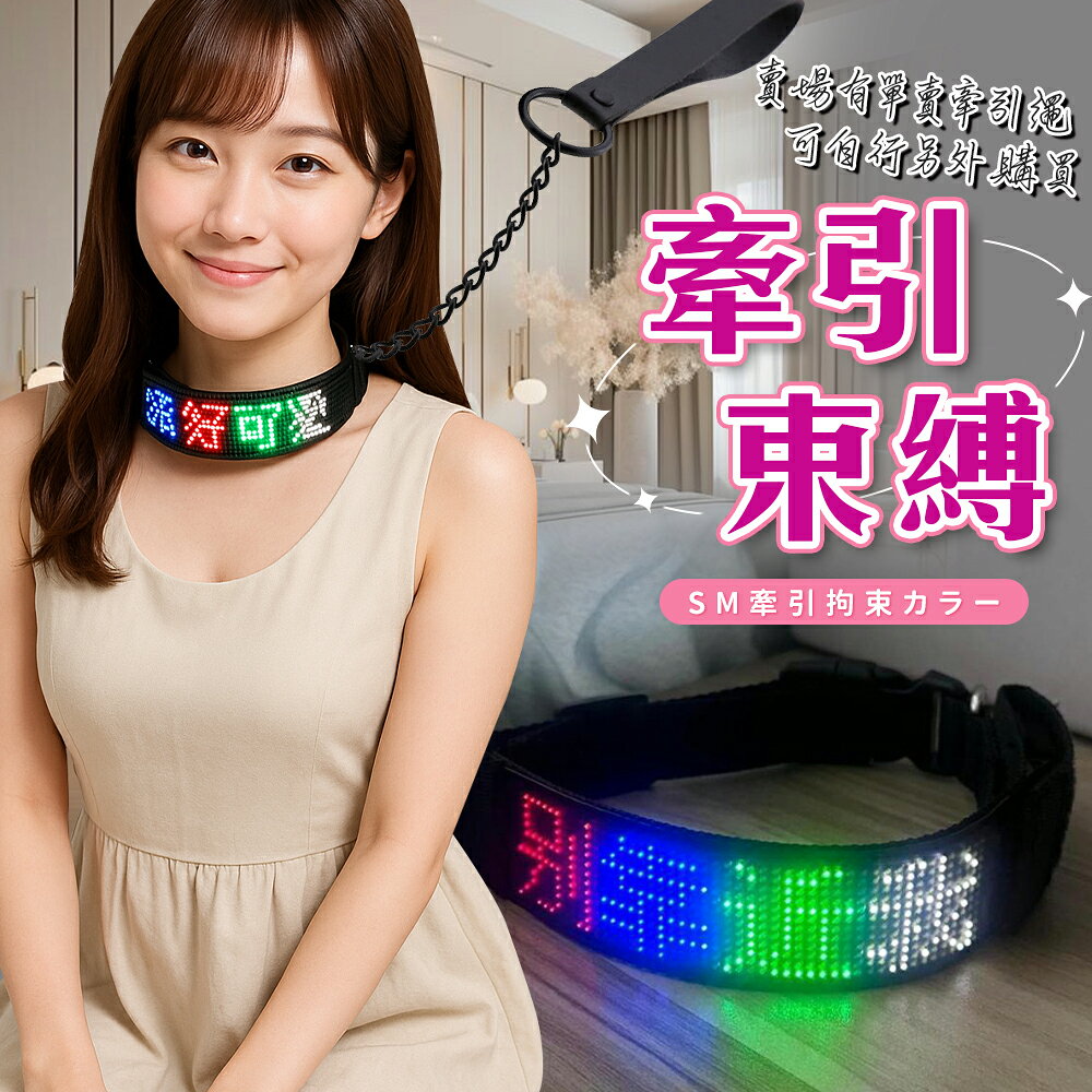炫光密語｜LED SM發光項圈