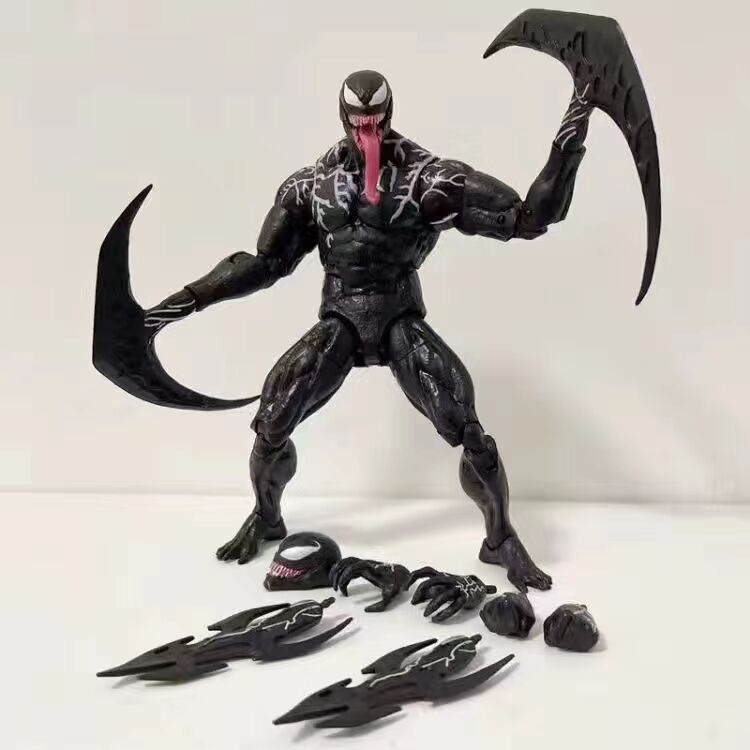 楓林宜居 超凡蜘蛛俠毒液2電影Venom吸血鬼格溫邁爾斯超可動手辦模型武器版