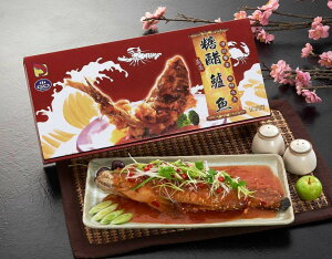 【天天來海鮮】糖醋大鱸魚 重量:每尾1000克 產地:台灣